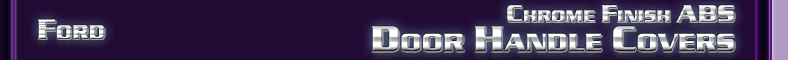 Ford Door Handle Covers